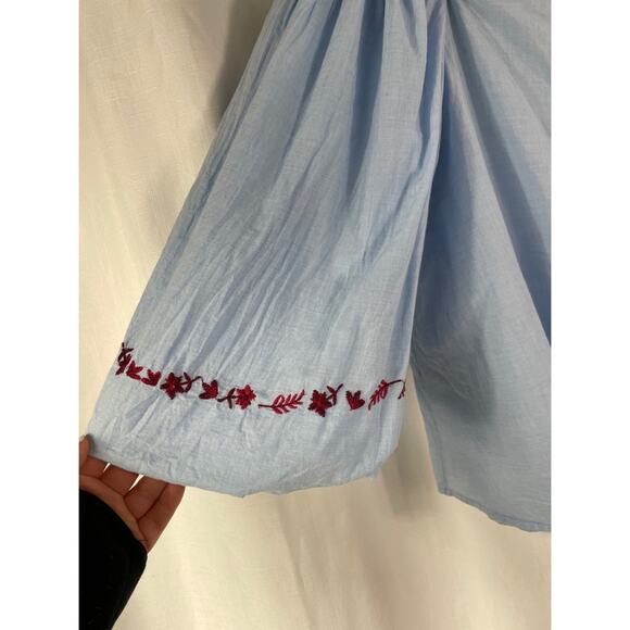 50% OFF BeachLunchLounge Top Off The Shoulder Embroidered - Picture 3 of 7